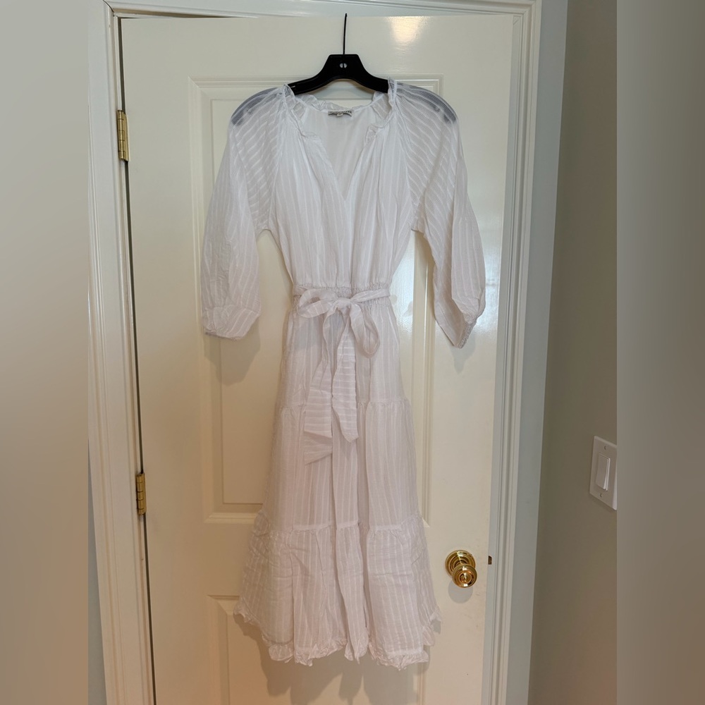Moon River White Maxi Dress